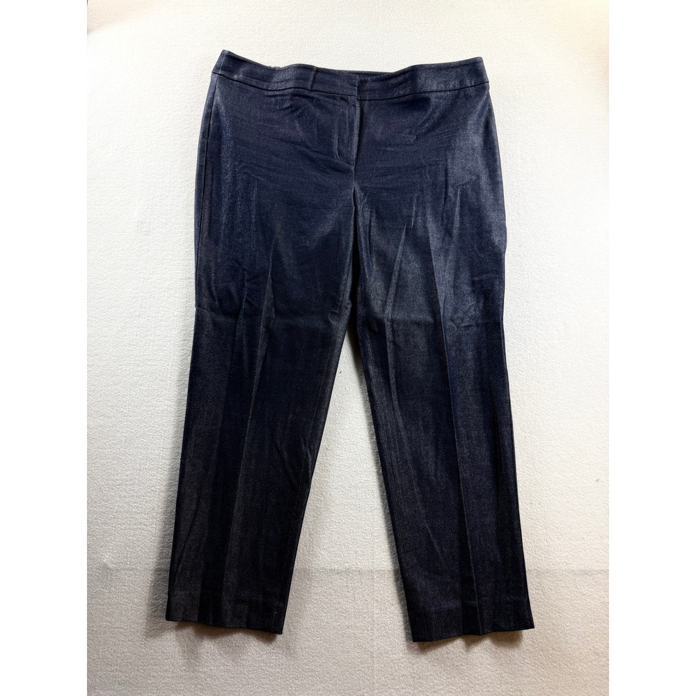 Talbots Chatham Ankle Women 20W Blue Denim Slim Leg Stretch 42x29